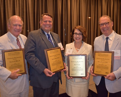 General Practice Hall of Fame Inducts Four - North Carolina Bar Association